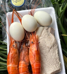 Bộ Tam Sên  Cao Cấp Tôm Càng Xanh