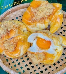 Bánh Cua Phô Mai Trứng Muối (10 Cái)