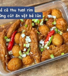 Chả Cá Thu Rim Trứng Cút () 210