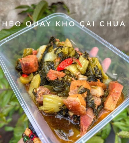 Heo Quay Kho Dưa Cải (600GR) 245