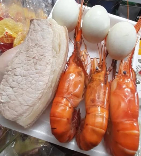 Bộ Tam Sên  Cao Cấp Tôm Càng Xanh