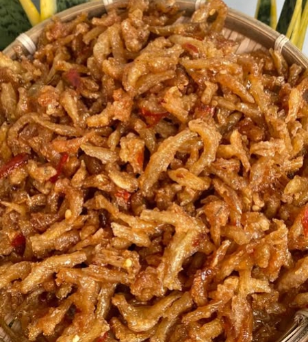 Cá Cơm Rim Giòn (500GR)