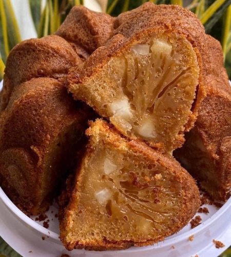 Bánh Bò Nướng Đường Đen  